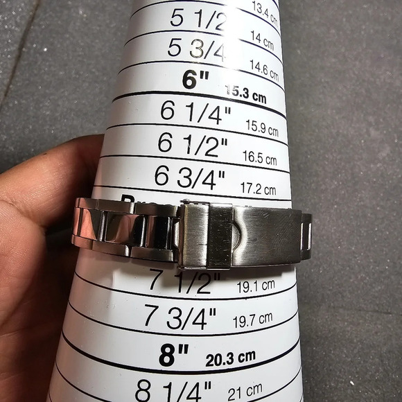 TFX By Bulova Ladies Quartz Watch Silver Tone White Date Just Dial Working  show - Picture 6 of 9